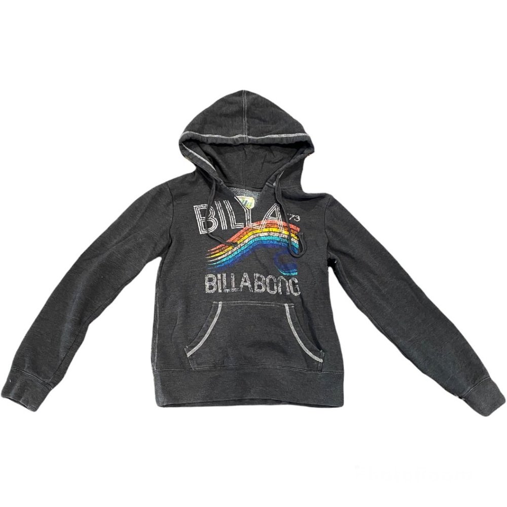 Billabong Grey Hoodie Sweatshirt